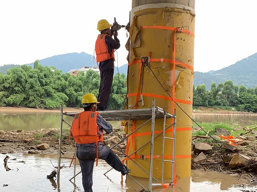 橋墩橋樁水下加固